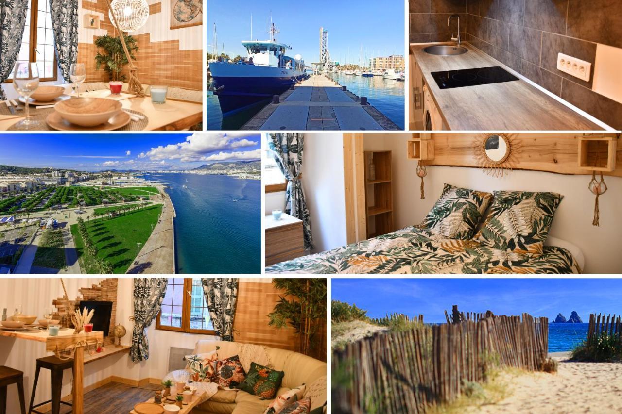 Le Cabanon H24,Atypique,Cosy,Port,Plage,Wifi,Netflix لا سين سور مير المظهر الخارجي الصورة